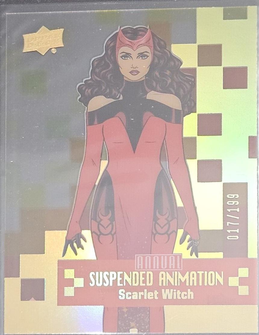 Scarlet Witch #3 Marvel 2022 Upper Deck Annual Suspended Animation