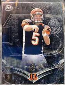 AJ McCarron #54 Football Cards 2014 Bowman Sterling