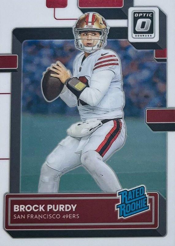 Brock Purdy Prices Rookie Panini Donruss Optic Football