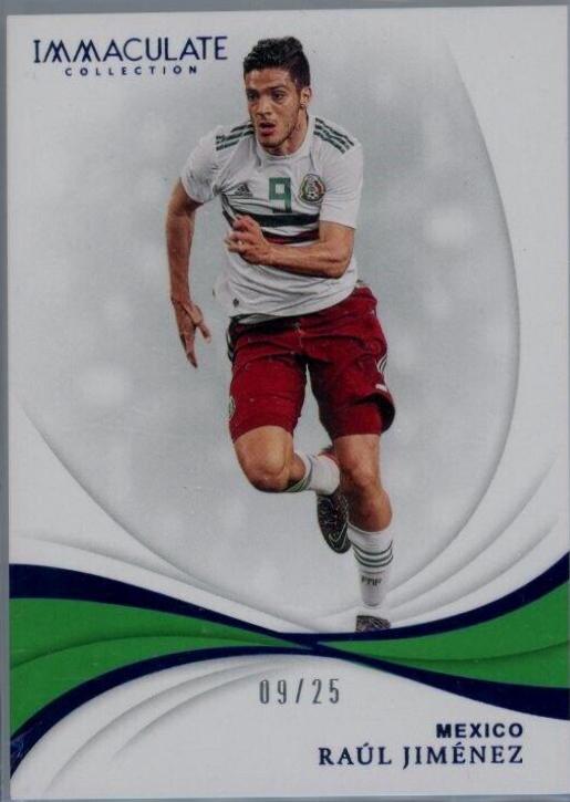 Raul Jimenez #46 Soccer Cards 2018 Panini Immaculate