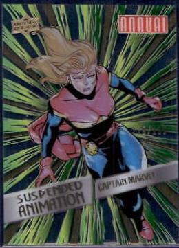 Captain Marvel #37 Marvel 2023 Upper Deck Annual Suspended Animation