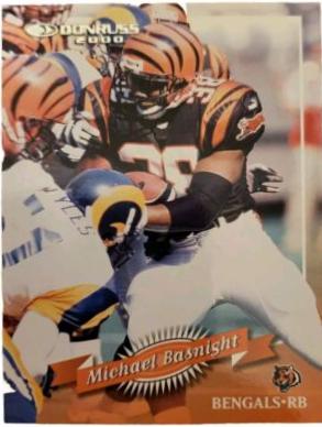 Michael Basnight #35 Football Cards 2000 Panini Donruss