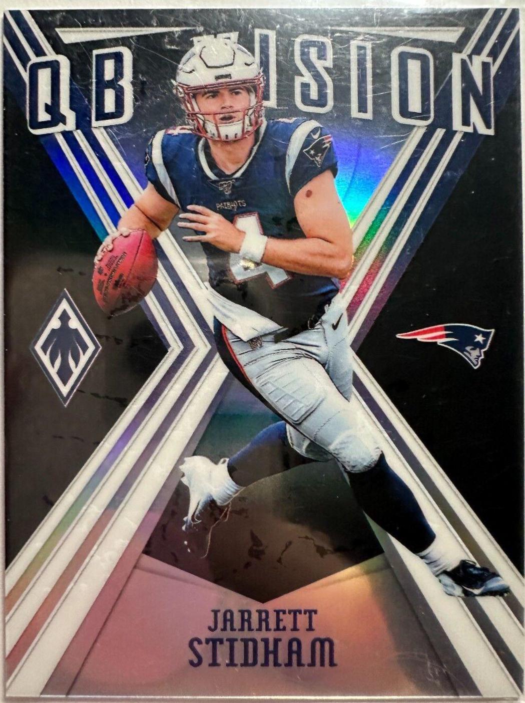 Jarrett Stidham [Black] #6 Football Cards 2019 Panini Phoenix QB Vision