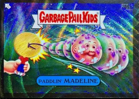 Paddlin' MADELINE [Black Wave] #209b 2023 Garbage Pail Kids Chrome