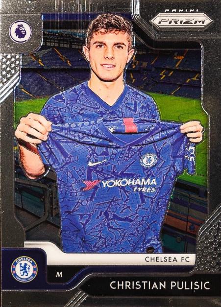 Christian Pulisic #30 Soccer Cards 2019 Panini Prizm Premier League