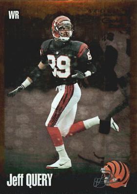 Jeff Query [Gold Zone] #205 Football Cards 1994 Panini Score