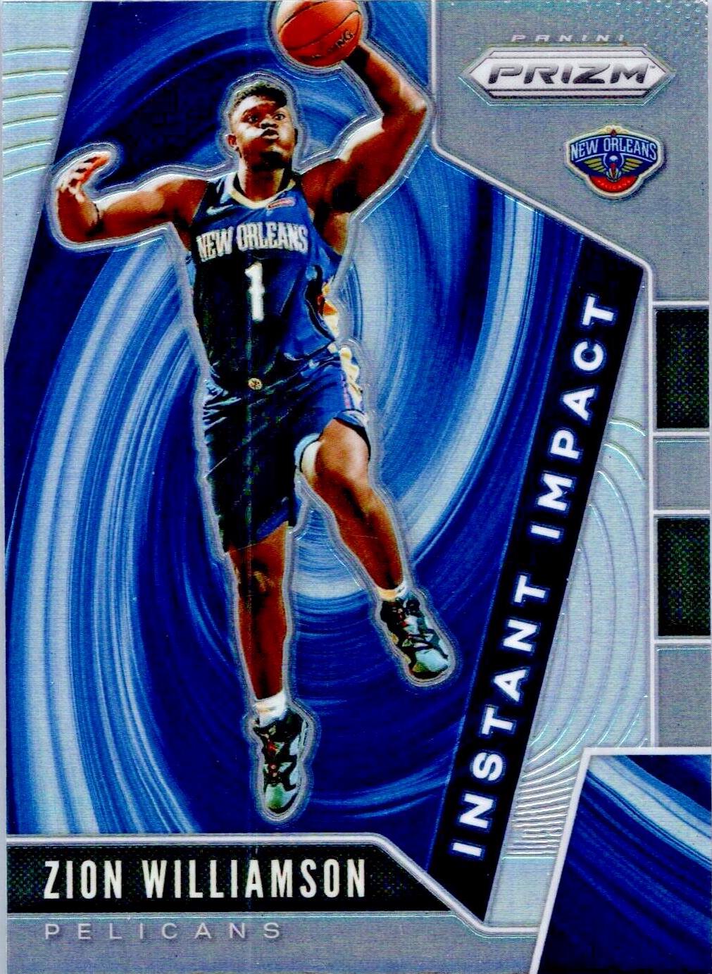 2019-2020 Panini Prizm 2024 Zion Williamson Instant Impact