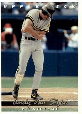 Andy Van Slyke #124 Baseball Cards 1993 Upper Deck