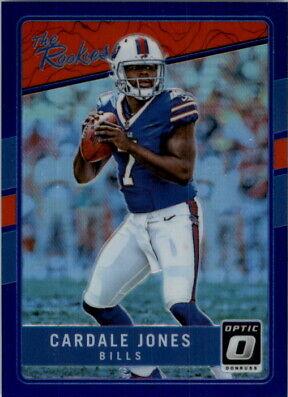 Cardale Jones [Blue] #8 Football Cards 2016 Panini Donruss Optic the Rookies