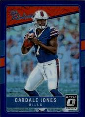 Cardale Jones [Blue] #8 Football Cards 2016 Panini Donruss Optic the Rookies Prices