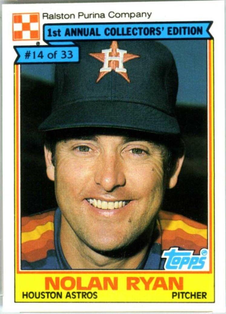 Nolan Ryan [Proof Hand Cut] Prices 1984 Topps Baseball Cards