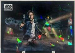 Solo Investigates [Atomic Refractor] #19 Star Wars 2022 Topps Galaxy Chrome Prices