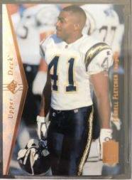 Terrell Fletcher #189 Football Cards 1995 SP