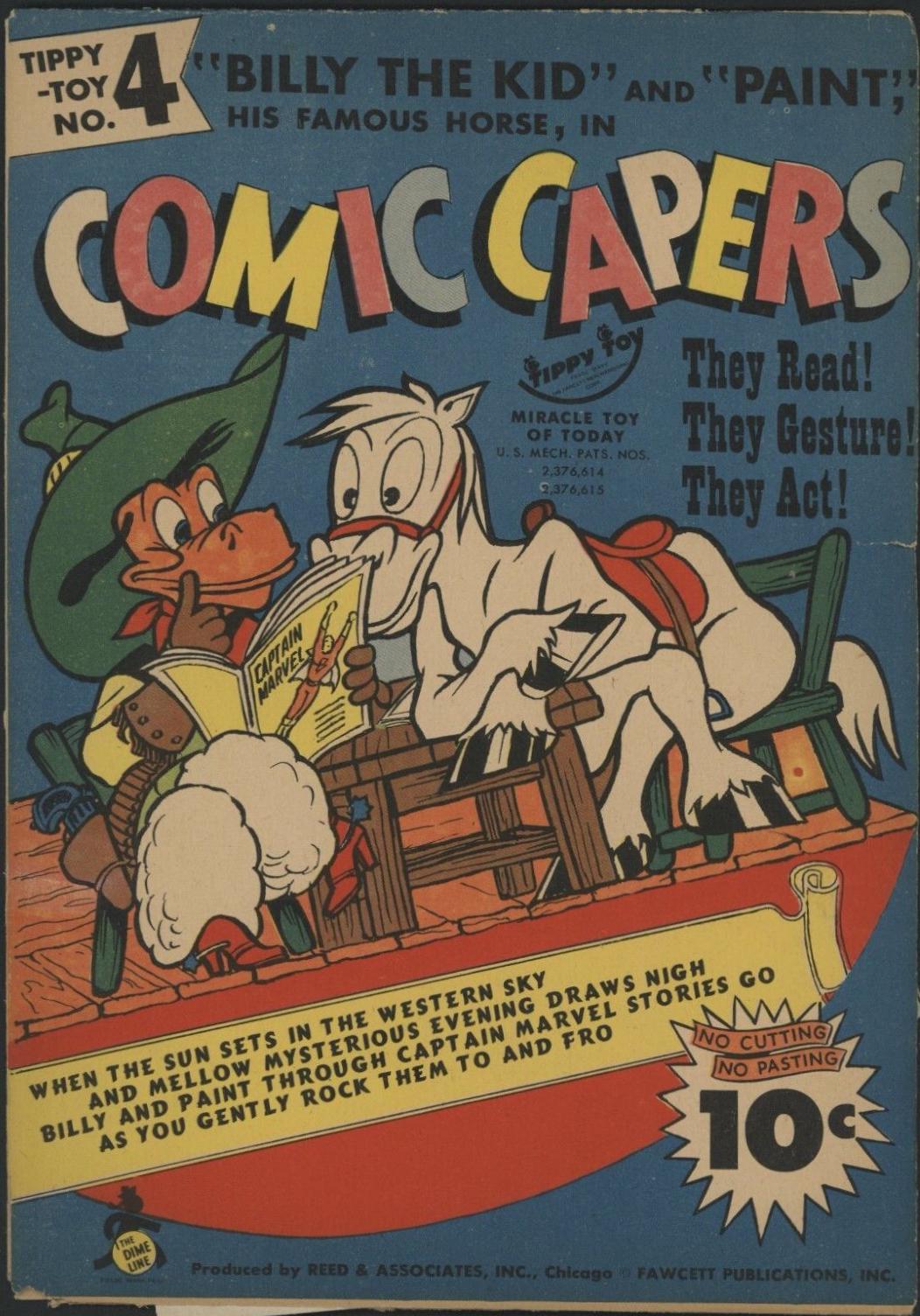 Comic Capers #4 (1945) Comic Books Comic Capers