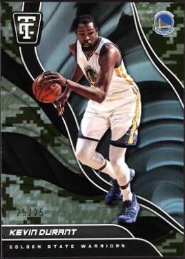 Kevin Durant [Camo] #1 Basketball Cards 2017 Panini Totally Certified