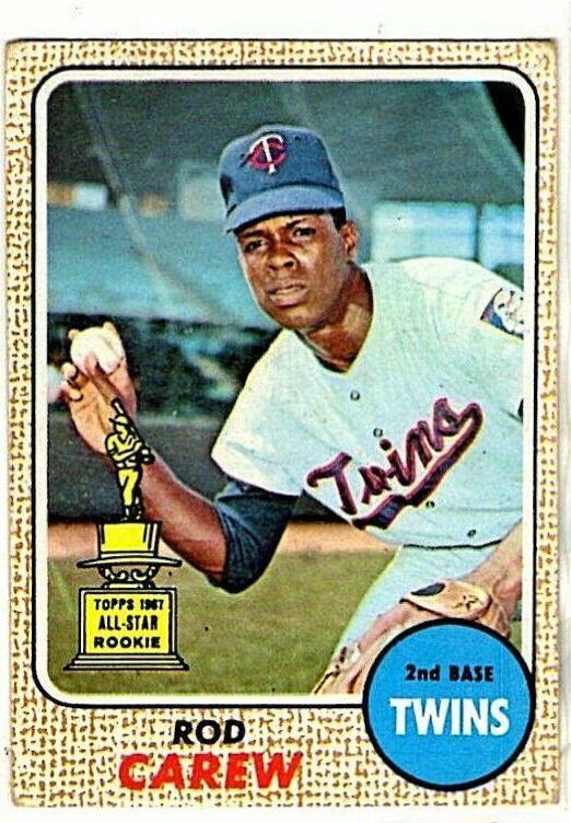 Rod Carew [All Star Rookie] #80 Prices [Rookie] | 1968 Topps | Baseball ...