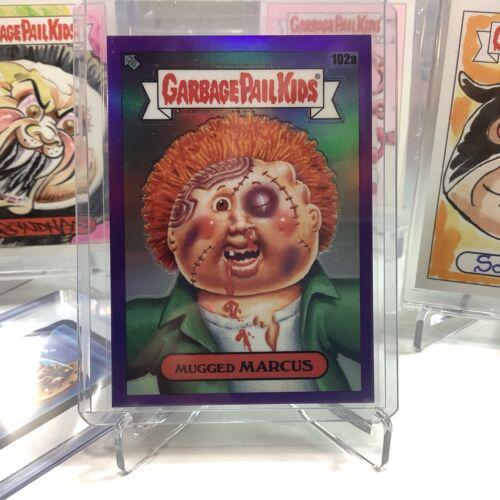 Mugged MARCUS [Purple] #102a 2020 Garbage Pail Kids Chrome