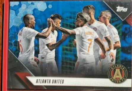 Atlanta United [Blue] #177 Soccer Cards 2019 Topps MLS