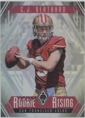 C.J. Beathard #RR-17 Football Cards 2017 Panini Phoenix Rookie Rising