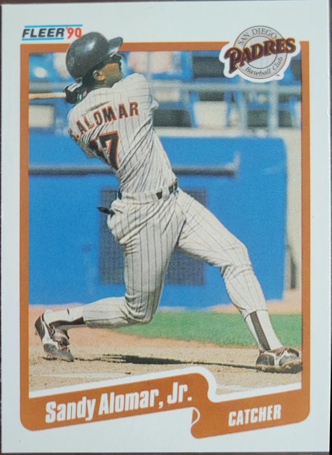 Sandy Alomar Baseball Card