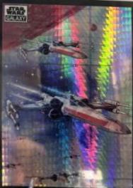 X-wing Starfighters [Prism Refractor] #12 Star Wars 2022 Topps Galaxy Chrome