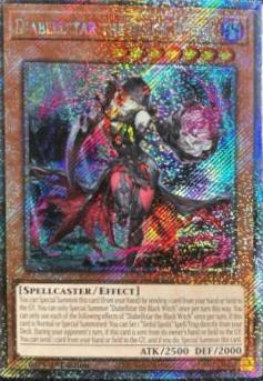 Diabellstar the Black Witch [Platinum Secret Rare] RA03-EN032 YuGiOh Quarter Century Bonanza