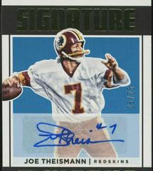 Joe Theismann Football Cards 2018 Donruss Signature Marks Prices