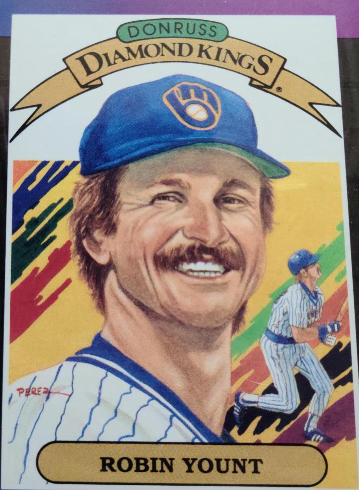 Robin Yount [Diamond Kings] 5 Prices 1989 Donruss Baseball Cards