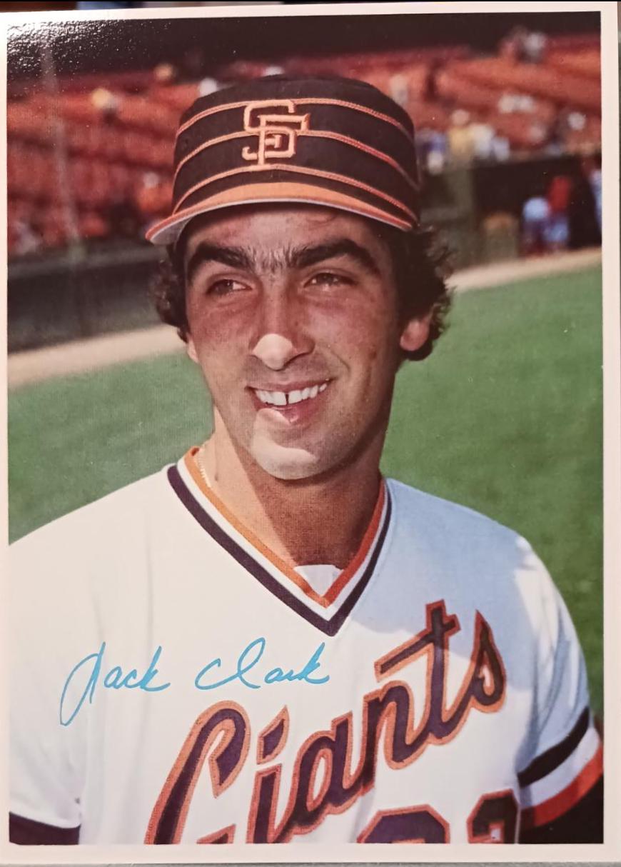 Jack Clark [Gray Back] #54 Prices | 1980 Topps Superstar 5x7 Photos ...