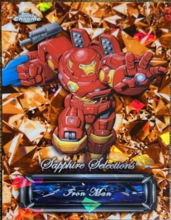 Iron Man [Orange] #SS-1 Marvel 2024 Topps Chrome Sapphire Selections