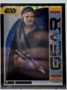 Leia Organa #GG-4 Star Wars 2024 Topps Chrome Galactic Gear