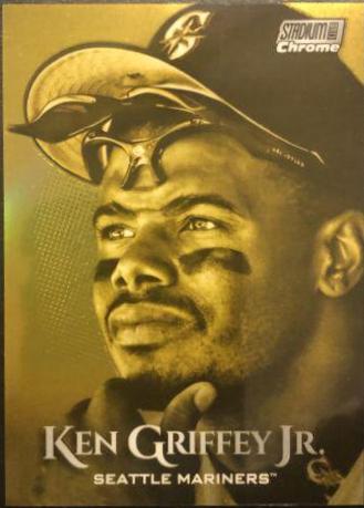 Ken Griffey Jr. [Gold Minted Refractor] #SCC-61 Baseball Cards 2019 Stadium Club Chrome