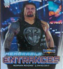 Roman Reigns #ME-9 Wrestling Cards 2021 Topps WWE Memorable Entrances Prices