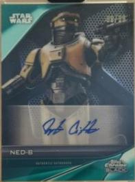 NED-B [Green Refractor] #18 Star Wars 2023 Topps Chrome