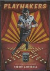 Trevor Lawrence [Orange] #PM-11 Football Cards 2022 Panini Donruss Elite Playmakers Prices