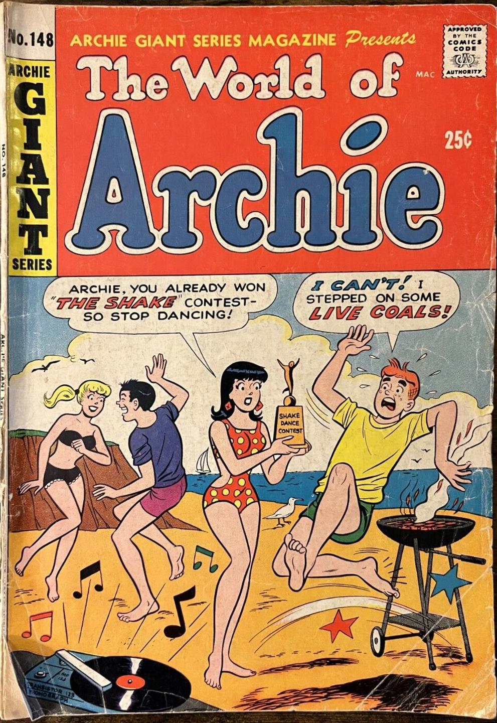 Archie Giant Series Magazine #148 (1967) Comic Books Archie Giant Series Magazine