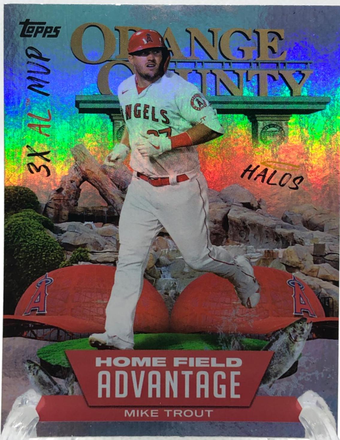 Mike Trout #HA-5 Prices | 2022 Topps Home Field Advantage | Baseball Cards