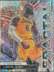 LeBron James [Fast Break] #6 Basketball Cards 2023 Panini Prizm Fractal Prices