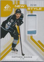 Matthew Savoie [Gold Patch] #NS-MS Hockey Cards 2021 SP Game Used CHL New Style Prices