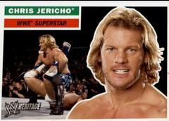 Chris Jericho #14 Wrestling Cards 2005 Topps Heritage WWE Prices