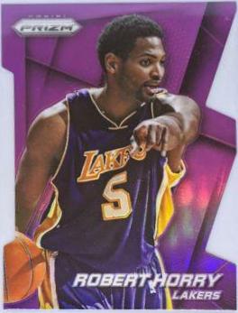 Robert Horry [Purple Die Cut Prizm] #169 Basketball Cards 2014 Panini Prizm