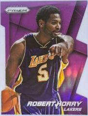 Robert Horry [Purple Die Cut Prizm] #169 Basketball Cards 2014 Panini Prizm Prices