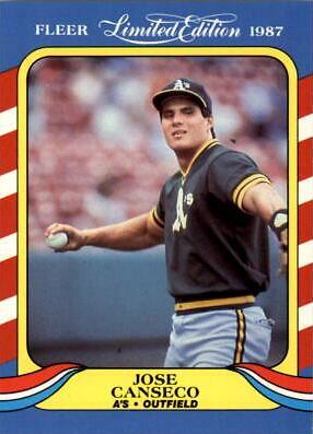 Jose Canseco #6 Prices | 1987 Fleer Limited Edition | Baseball Cards