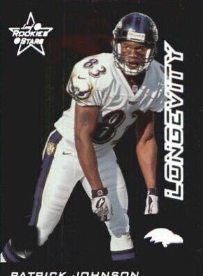 Pat Johnson [Longevity] #18 Football Cards 1999 Leaf Rookies & Stars