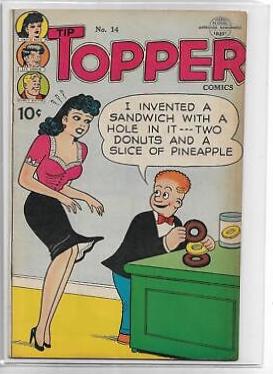 Tip Topper Comics #14 (1951) Comic Books Tip Topper Comics