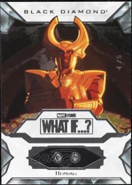 Heimdall [Diamond] #BD9 Marvel 2023 Upper Deck What If Black Diamond Stone Relic