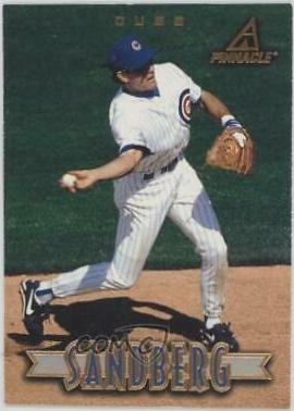 Ryne Sandberg #140 Baseball Cards 1997 New Pinnacle