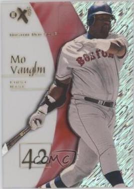 Mo Vaughn #20 Baseball Cards 1998 Skybox EX 2001