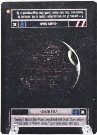 Death Star [Limited] Star Wars CCG Special Edition