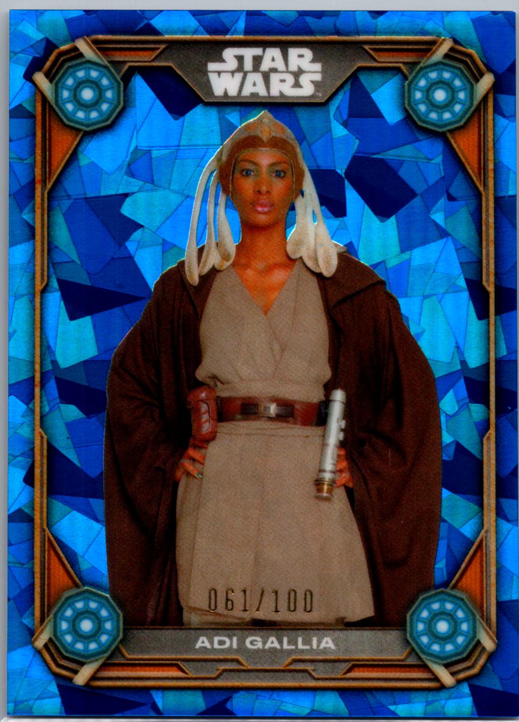 Adi Gallia #JC-3 Star Wars 2024 Topps Chrome Sapphire Jedi High Council